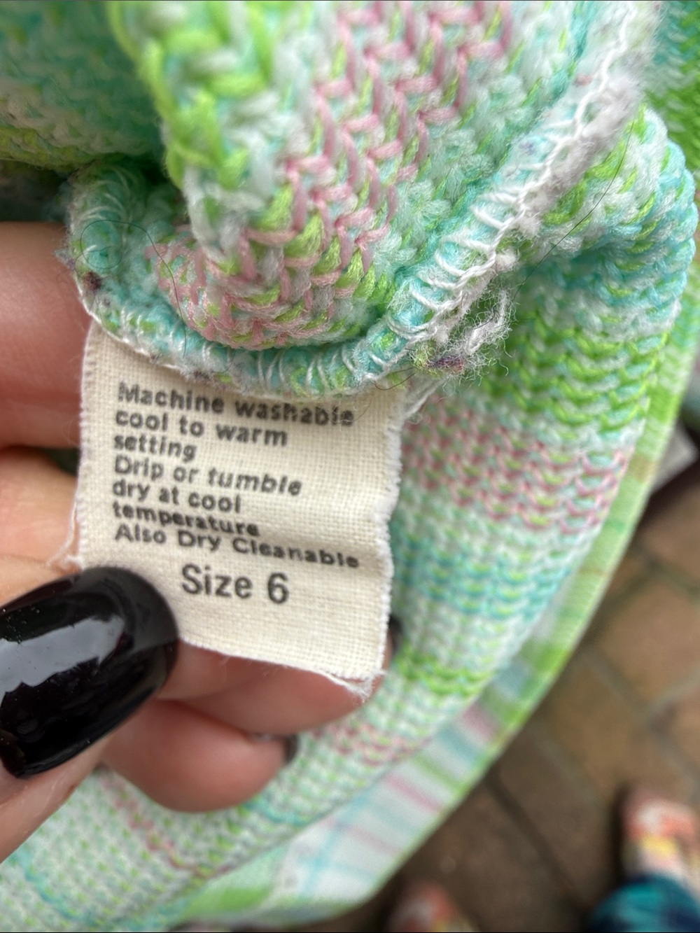 Vintage Pastel Plaid Top, shirt Coat in Green, Blue & Pink medium James Kenrob - Picture 10 of 10